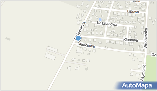 Paczkomat InPost JUT01N, Akacjowa 1, Jutrosin 63-930