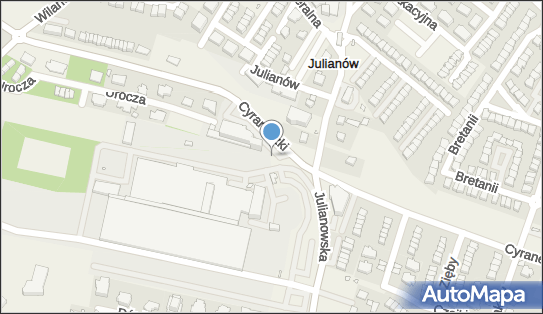 Paczkomat InPost JUZ01AP, Urocza 12, Józefosław 05-500