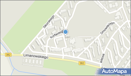 Paczkomat InPost JWR07M, Wojciecha Korfantego 6, Jawor 59-400