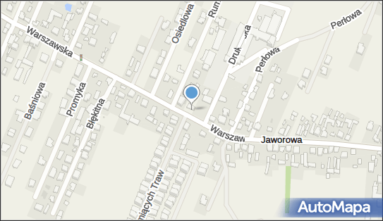 Paczkomat InPost JWW01M, Warszawska 41, Jaworowa 05-090