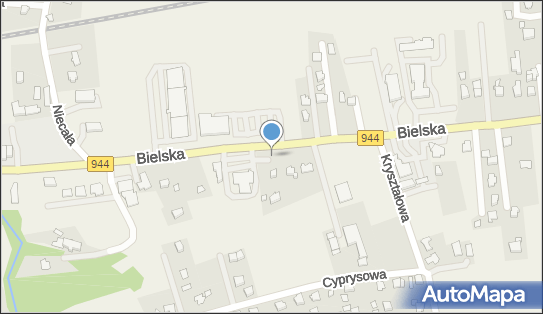 Paczkomat InPost JWZ03M, Bielska 576, Jaworze 43-384