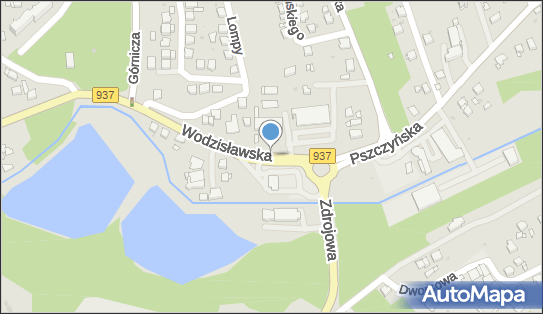 Paczkomat InPost JZD01N, Wodzisławska 1, Jastrzębie-Zdrój 44-335