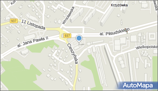 Paczkomat InPost JZD02M, Al. Piłsudskiego 2, Jastrzębie-Zdrój 44-335