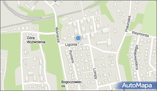 Paczkomat InPost JZD03BAPP, Ligonia 6, Jastrzębie-Zdrój 44-335
