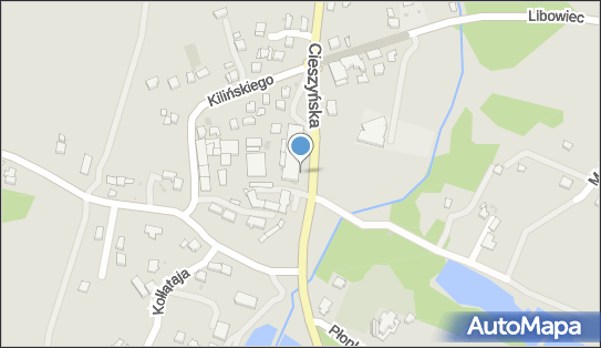 Paczkomat InPost JZD08A, Cieszyńska 116, Jastrzębie-Zdrój 44-337