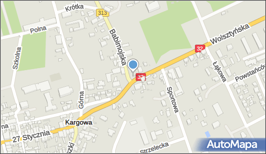 Paczkomat InPost KAA01A, Babimojska 18, Kargowa 66-120