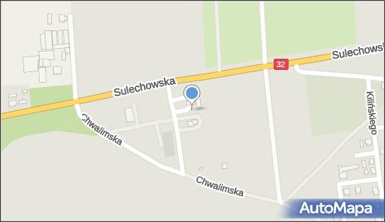 Paczkomat InPost KAA01M, Zielonogórska 2, Kargowa 66-120