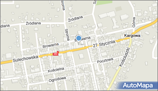 Paczkomat InPost KAA02M, Rynek 3, Kargowa 66-120