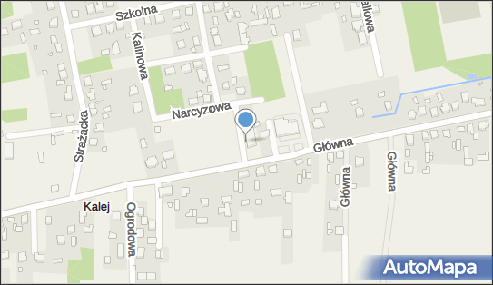 Paczkomat InPost KAE01G, Główna 24E, Kalej 42-130