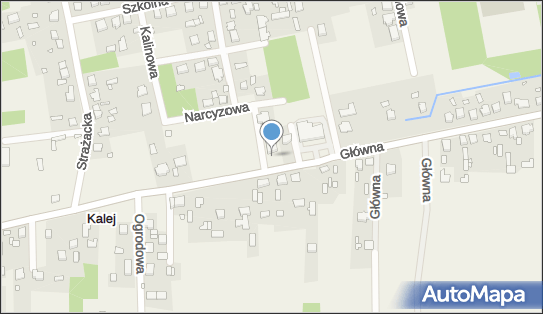 Paczkomat InPost KAE01G, Główna 24E, Kalej 42-130