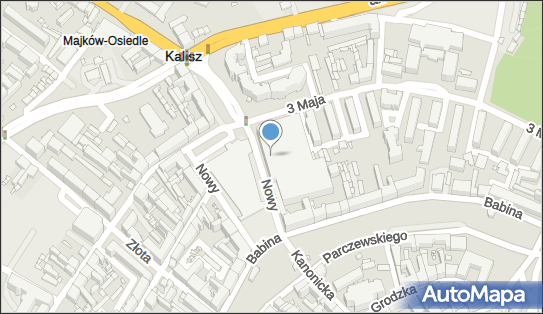 Paczkomat InPost KAL01HO, 3 Maja 1, Kalisz 62-800