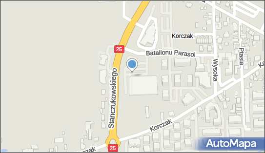 Paczkomat InPost KAL05APP, Batalionu Parasol 8, Kalisz 62-800