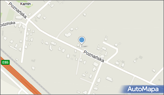 Paczkomat InPost KAN01M, Poznańska 99, Karnin 66-446