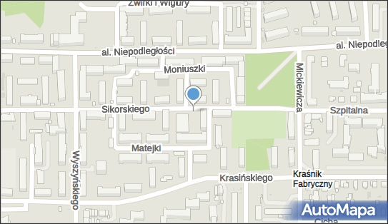 Paczkomat InPost KAR12M, Sikorskiego 7A, Kraśnik 23-200