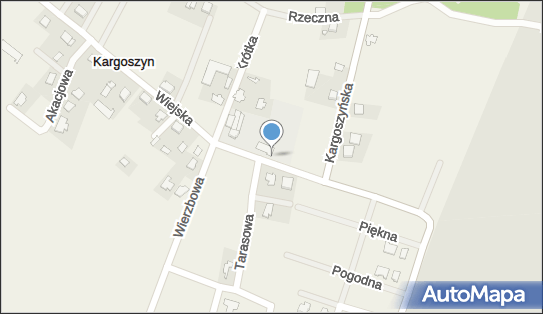 Paczkomat InPost KARG01M, Wiejska 4, Kargoszyn 06-400