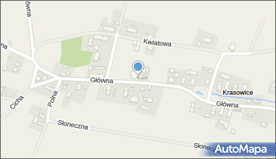 Paczkomat InPost KASQ01BAPP, Krasowice 12, Krasowice 46-100