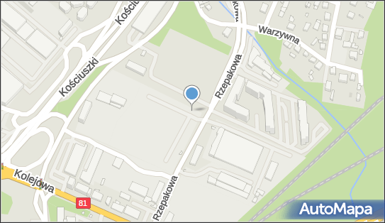 Paczkomat InPost KAT01BAPP, Rzepakowa 1, Katowice 40-606