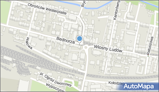 Paczkomat InPost KAT01HP, Bednorza 1, Katowice 40-384