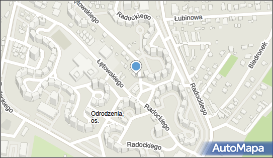 Paczkomat InPost KAT02A, Łętowskiego 32, Katowice 40-648