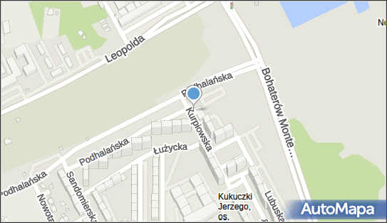 Paczkomat InPost KAT03ML, Kurpiowska 1A, Katowice 40-215