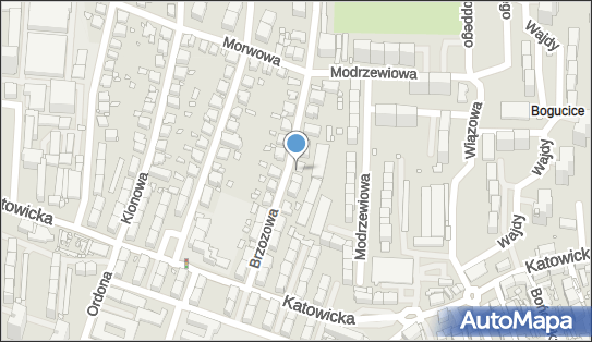Paczkomat InPost KAT04BAPP, Brzozowa 9, Katowice 40-170
