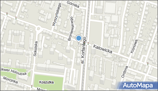 Paczkomat InPost KAT04M, Misjonarzy Oblatów MN 1, Katowice 40-129