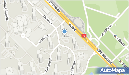 Paczkomat InPost KAT05H, Bolesława Chrobrego 31, Katowice 40-881