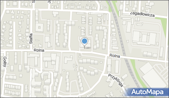 Paczkomat InPost KAT100M, Rolna 14, Katowice 40-555