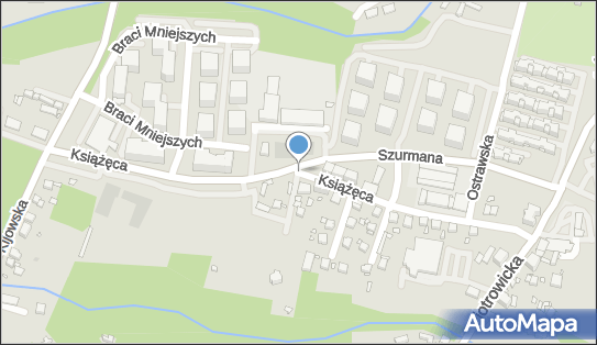 Paczkomat InPost KAT109M, Książęca 23, Katowice 40-725