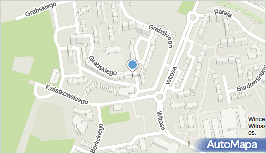 Paczkomat InPost KAT126M, Kwiatkowskiego 10, Katowice 40-824