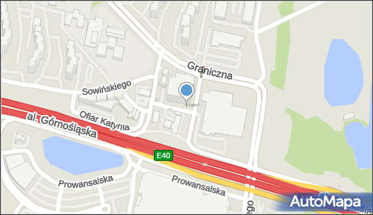 Paczkomat InPost KAT14A, al. Górnośląska 55, Katowice 40-511
