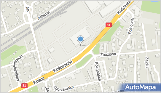 Paczkomat InPost KAT151M, Armii Krajowej 51, Katowice 40-698