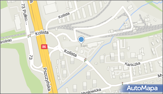 Paczkomat InPost KAT19N, Kolista 5, Katowice 40-486