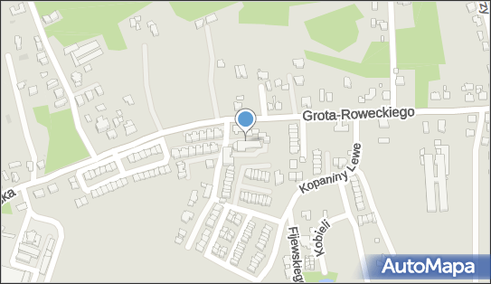 Paczkomat InPost KAT21N, Grota-Roweckiego 69B, Katowice 40-748