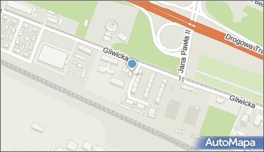 Paczkomat InPost KAT22A, Gliwicka 224, Katowice 40-001