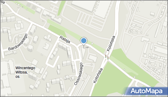 Paczkomat InPost KAT24N, Ossowskiego 1, Katowice 40-002
