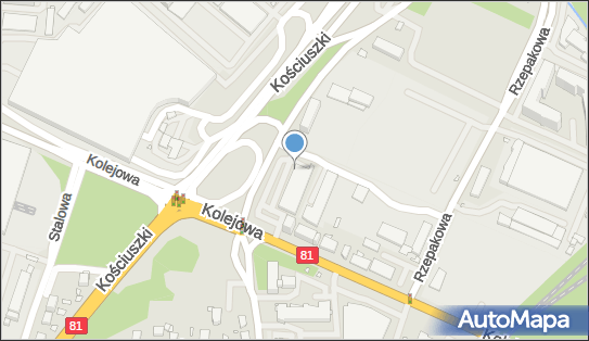 Paczkomat InPost KAT26M, Kolejowa 53, Katowice 40-602