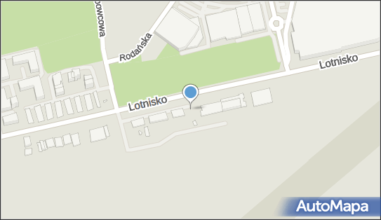 Paczkomat InPost KAT27N, Lotnisko 1, Katowice 40-271