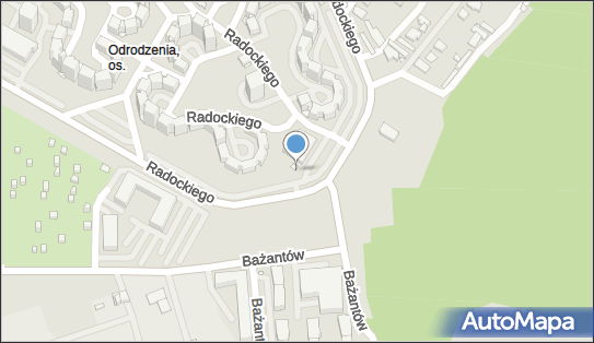 Paczkomat InPost KAT32A, Marcina Radockiego 150, Katowice 40-645