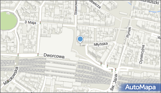 Paczkomat InPost KAT32M, 3 Maja 30, Katowice 40-097