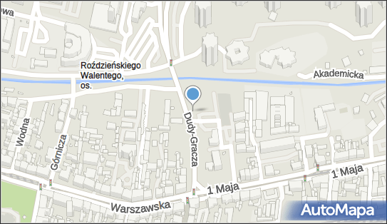 Paczkomat InPost KAT35M, Dudy Gracza 7, Katowice 40-008