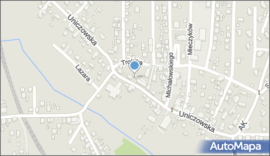 Paczkomat InPost KAT52M, Uniczowska 25, Katowice 40-748
