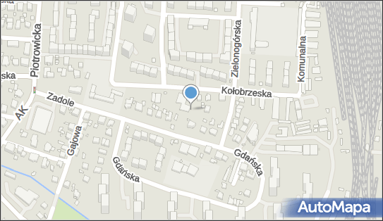 Paczkomat InPost KAT55M, Kołobrzeska 24, Katowice 40-718