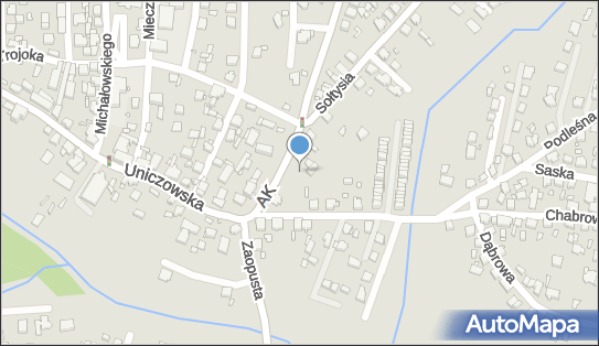 Paczkomat InPost KAT83M, Armii Krajowej 499, Katowice 40-748