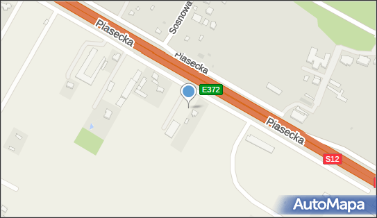 Paczkomat InPost KAZI01M, Kazimierzówka 2A, Kazimierzówka 21-040