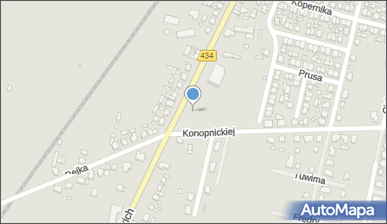 Paczkomat InPost KBA05M, Konopnickiej 29, Krobia 63-840