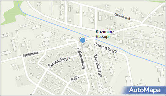 Paczkomat InPost KBI01N, Zawadzkiego 12A, Kazimierz Biskupi 62-530