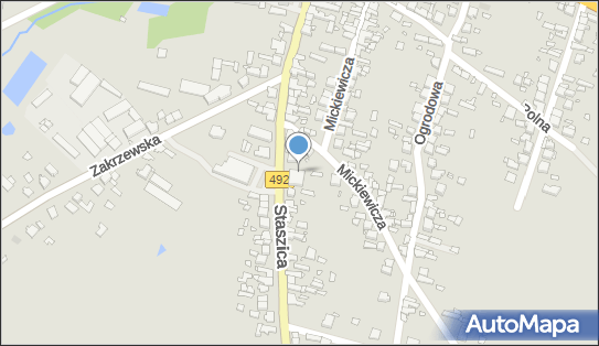 Paczkomat InPost KBU01N, Staszica 53, Kłobuck 42-100