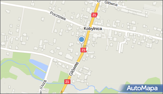 Paczkomat InPost KBY01A, Główna 42A, Kobylnica 76-251