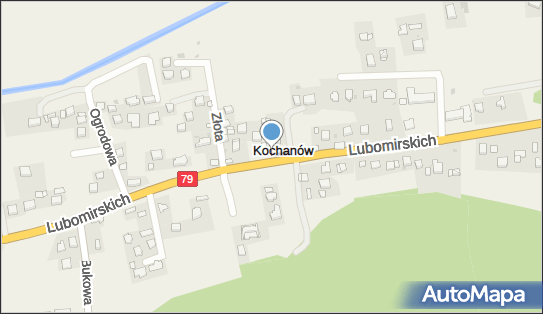 Paczkomat InPost KCHN01M, Lubomirskich 66, Kochanów 32-064